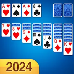 Взломанная Solitaire Card Game (Солитер карточная игра)  [МОД Unlocked] - стабильная версия apk на Андроид