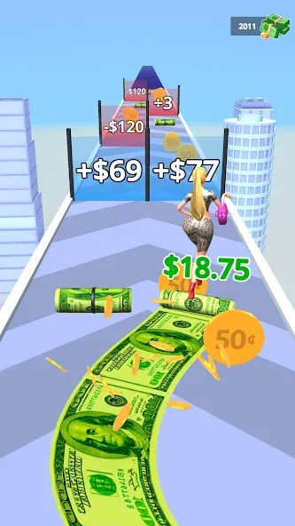 Money Roller (Мани Роллер)  [МОД Menu] Screenshot 2