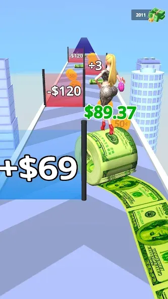 Money Roller (Мани Роллер)  [МОД Menu] Screenshot 3