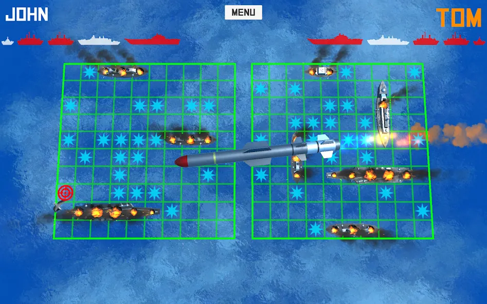 Ship Sea Battle Ultra  [МОД Бесконечные монеты] Screenshot 2