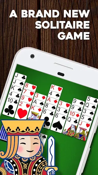 Crown Solitaire: Card Game (Краун Солитер)  [МОД Много денег] Screenshot 1