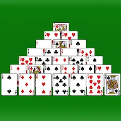 Скачать взломанную Pyramid Solitaire - Card Games (Пирамида Солитер)  [МОД Все открыто] - стабильная версия apk на Андроид