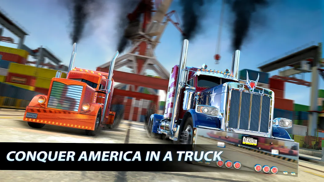 Big Rig Racing: Drag racing (Биг Риг Рейсинг)  [МОД Mega Pack] Screenshot 5