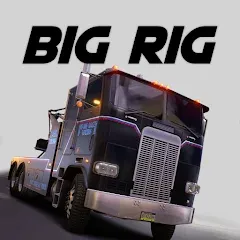 Взломанная Big Rig Racing: Drag racing (Биг Риг Рейсинг)  [МОД Mega Pack] - последняя версия apk на Андроид