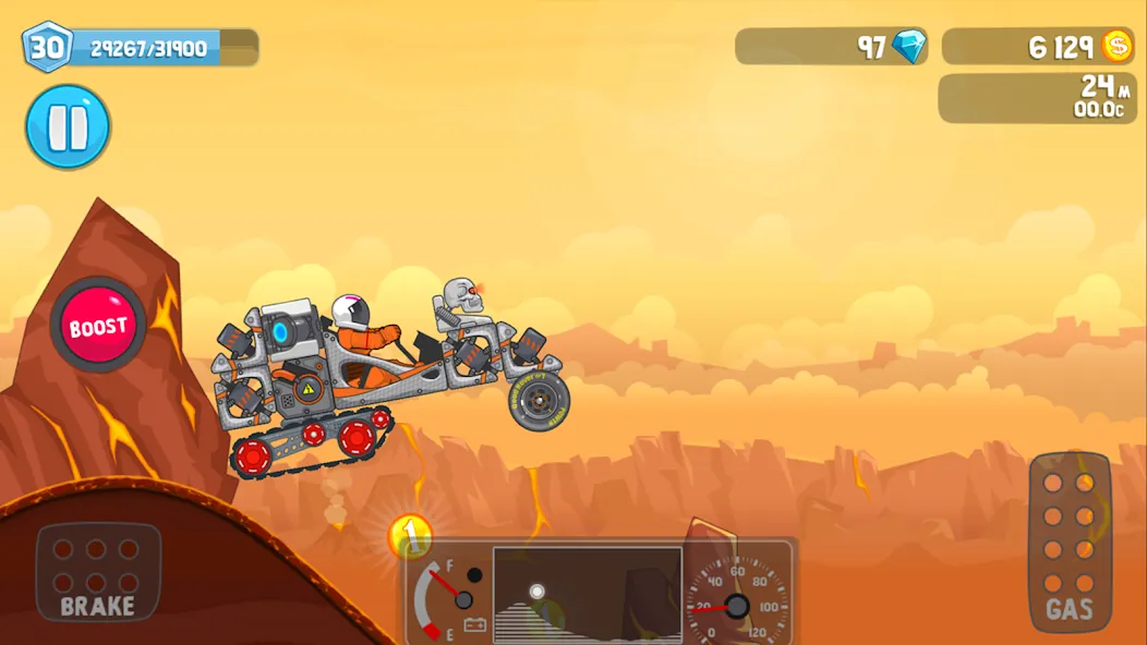 Rovercraft:Race Your Space Car (Роверкрафт)  [МОД Бесконечные деньги] Screenshot 3