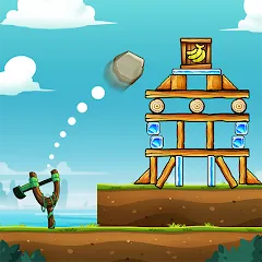 Скачать взломанную Catapult Quest  [МОД Бесконечные монеты] - стабильная версия apk на Андроид