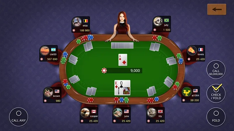 Texas holdem poker king  [МОД Меню] Screenshot 3