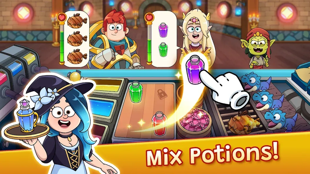 Potion Punch 2: Cooking Quest (Пошен Панч 2)  [МОД Menu] Screenshot 1