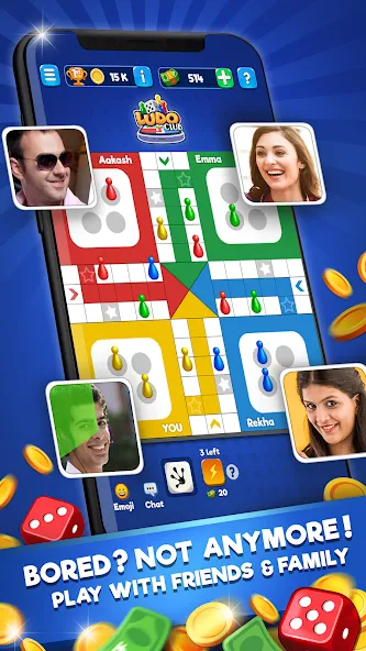 Ludo Club - Fun Dice Game (Лудо Клуб)  [МОД Menu] Screenshot 2