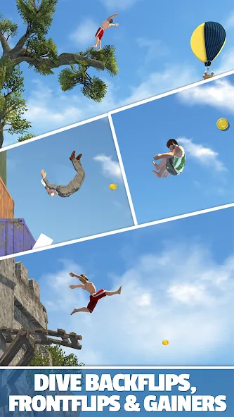 Flip Diving (Флип дайвинг)  [МОД Меню] Screenshot 2