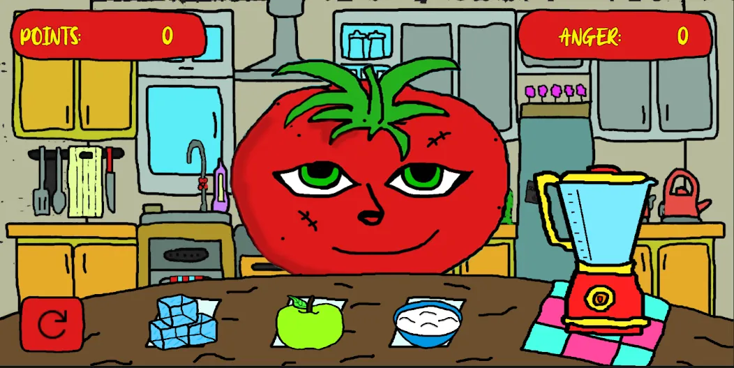 Mr Hungry Tomato (Мистер Голодный Помидор)  [МОД Menu] Screenshot 1