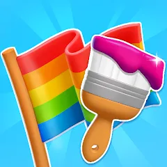 Взлом Flag Painters (Флаг Пэйнтерс)  [МОД Menu] - последняя версия apk на Андроид