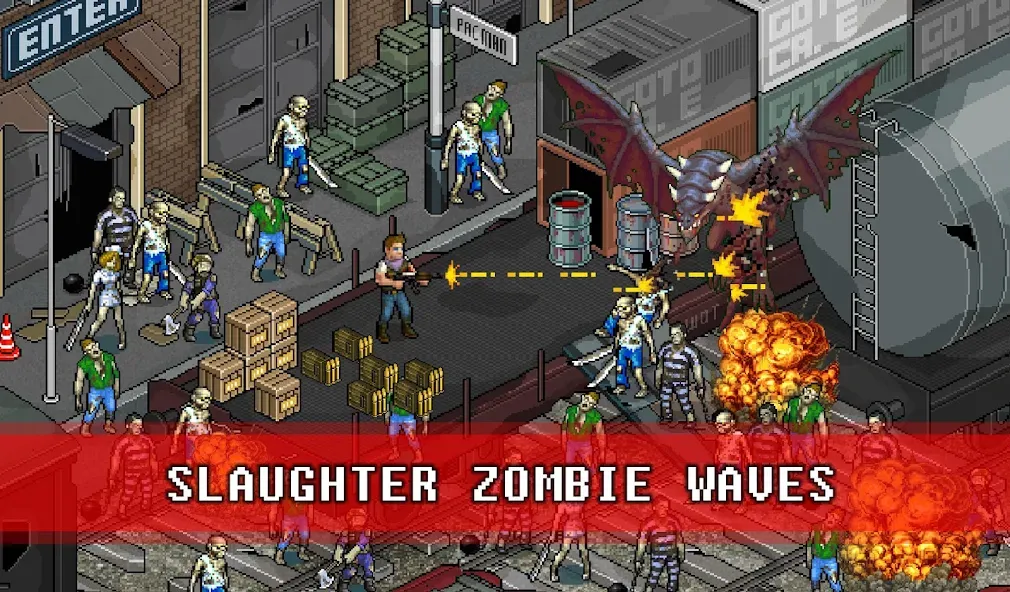 Fury Survivor: Pixel Z (Фьюри Сурвайвер)  [МОД Меню] Screenshot 4