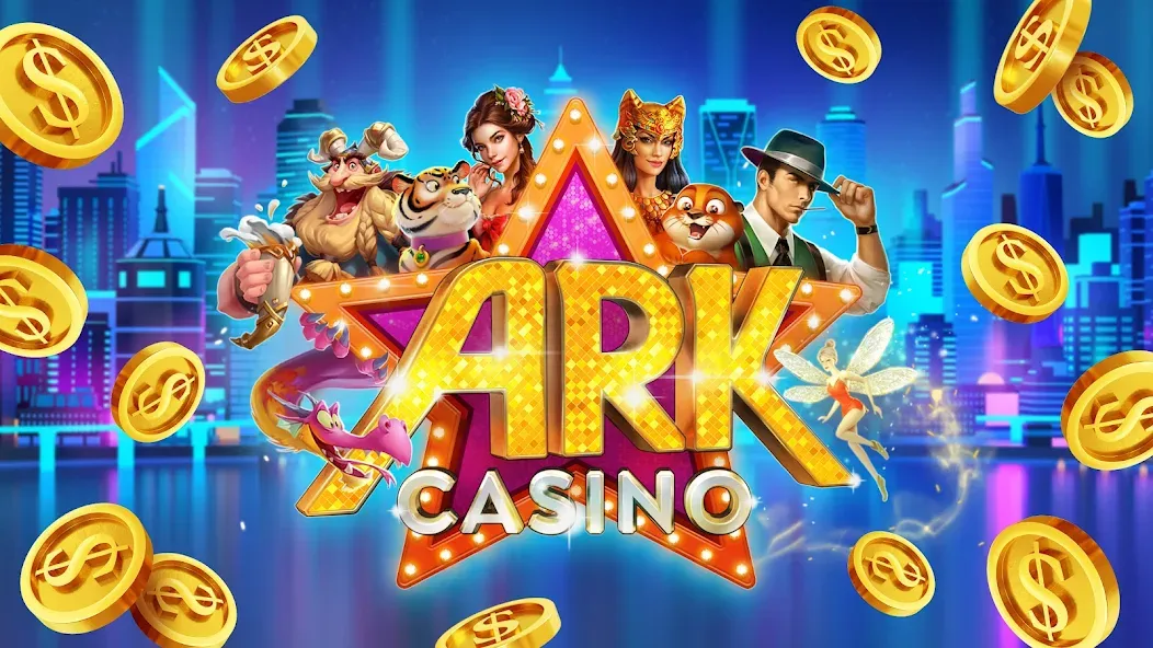 ARK Casino - Vegas Slots Game (АРК Казино)  [МОД Много монет] Screenshot 1