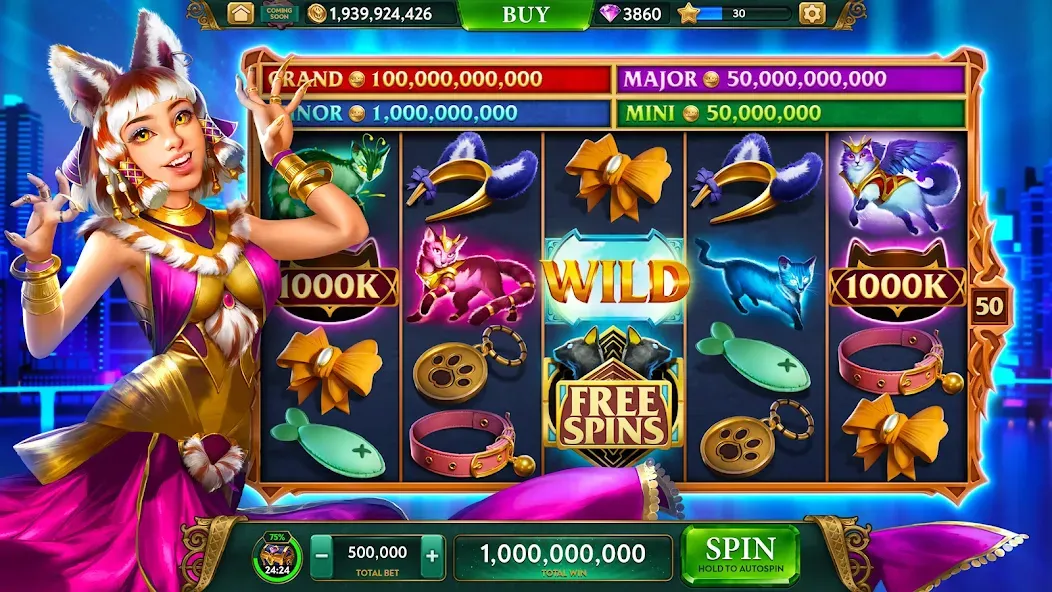 ARK Casino - Vegas Slots Game (АРК Казино)  [МОД Много монет] Screenshot 4