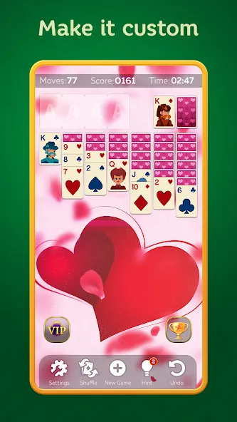 Solitaire Play - Card Klondike (Солитер Плей)  [МОД Бесконечные деньги] Screenshot 3