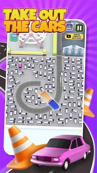 Parking Jam: Car Parking Games (Паркинг Джем)  [МОД Unlimited Money] Screenshot 5