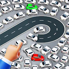 Скачать взлом Parking Jam: Car Parking Games (Паркинг Джем)  [МОД Unlimited Money] - последняя версия apk на Андроид