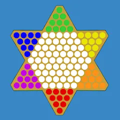 Взломанная Chinese Checkers Touch (Китайские шашки Тач)  [МОД Бесконечные монеты] - полная версия apk на Андроид