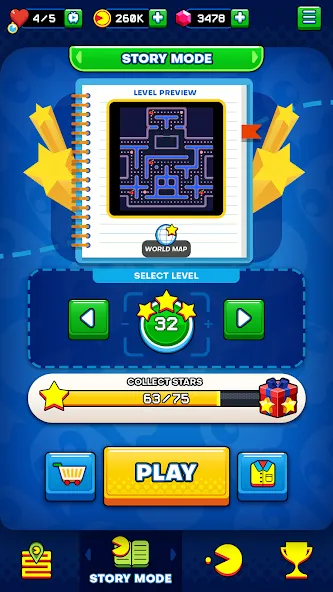 PAC-MAN (ПАК)  [МОД Бесконечные деньги] Screenshot 3