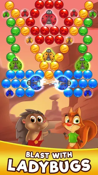 Bubble Friends Bubble Shooter  [МОД Меню] Screenshot 4