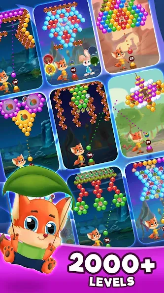 Bubble Friends Bubble Shooter  [МОД Меню] Screenshot 5