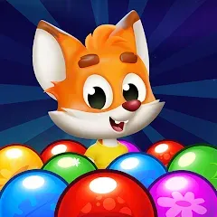 Скачать взломанную Bubble Friends Bubble Shooter  [МОД Меню] - последняя версия apk на Андроид