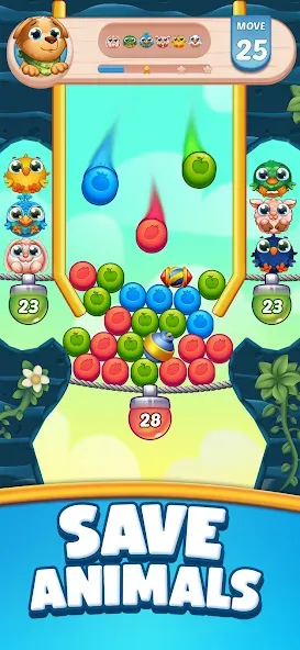 Farm Blast - Merge & Pop  [МОД Много денег] Screenshot 4