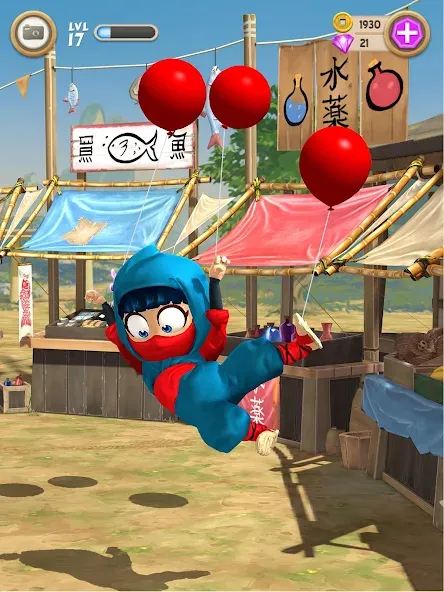 Clumsy Ninja (Кламзи Ниндзя)  [МОД Unlimited Money] Screenshot 3