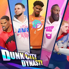 Скачать взлом Dunk City Dynasty (Данк Сити Династия)  [МОД Mega Pack] - последняя версия apk на Андроид