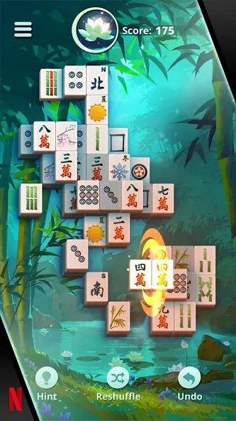 NETFLIX Mahjong Solitaire (НЕТФЛИКС)  [МОД Все открыто] Screenshot 1