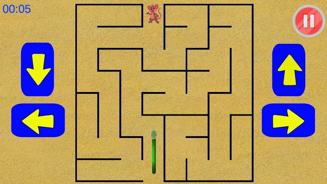 Snake Maze game (Змеиная лабиринтная игра)  [МОД Меню] Screenshot 3