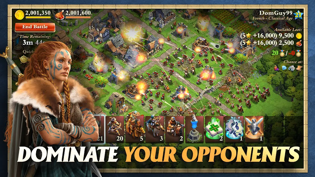 DomiNations Asia (Доминейшнс Азия)  [МОД Бесконечные монеты] Screenshot 1