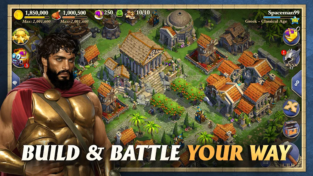 DomiNations Asia (Доминейшнс Азия)  [МОД Бесконечные монеты] Screenshot 3