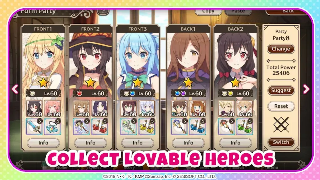 KonoSuba: Fantastic Days (Коносуба)  [МОД Unlocked] Screenshot 4