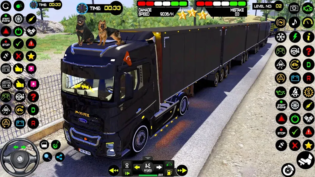 Cargo Truck Driving Truck Game (Ойл трек геймс симулятор 3D)  [МОД Unlimited Money] Screenshot 3