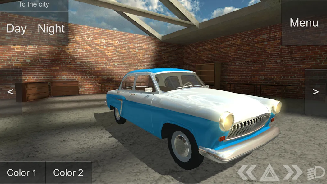 Russian Classic Car Simulator (Русский Классический Автосимулятор)  [МОД Бесконечные деньги] Screenshot 1