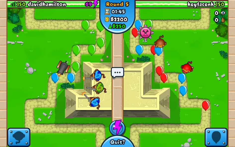 Bloons TD Battles (Блунс ТД Батлз)  [МОД Unlimited Money] Screenshot 2