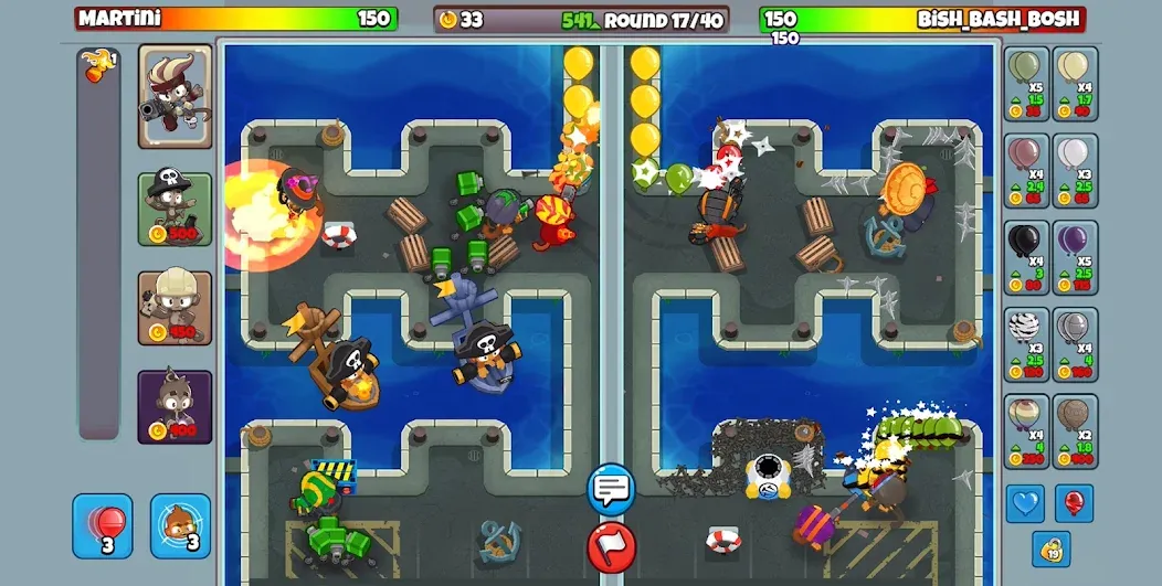 Bloons TD Battles 2 (Блунс ТД Батлс 2)  [МОД Много монет] Screenshot 4