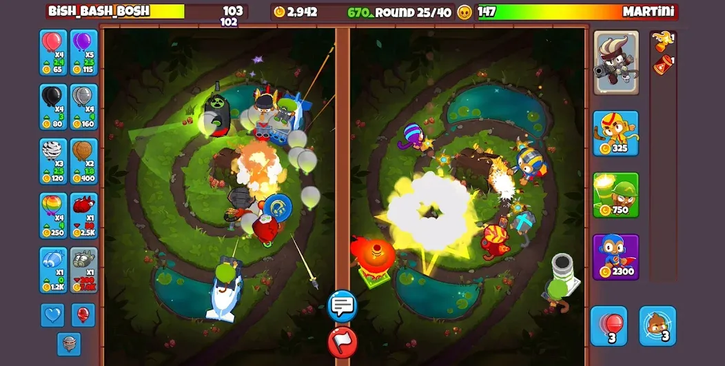 Bloons TD Battles 2 (Блунс ТД Батлс 2)  [МОД Много монет] Screenshot 5