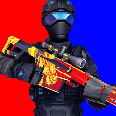 Взлом POLYWAR: 3D FPS online shooter (ПОЛИВАР)  [МОД Меню] - стабильная версия apk на Андроид