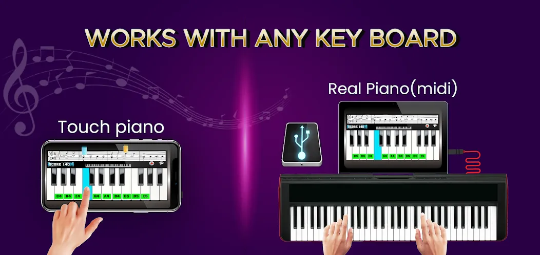 Real Piano Teacher  [МОД Mega Pack] Screenshot 5