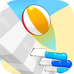 Скачать взломанную Ball Up: Knife Racing (Болл Ап)  [МОД Unlimited Money] - полная версия apk на Андроид