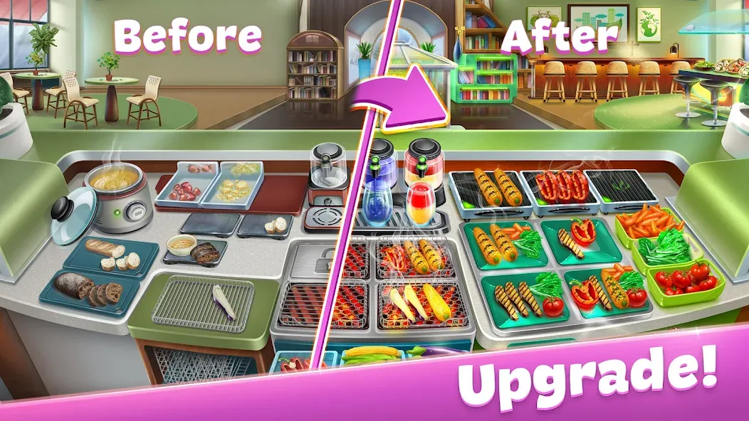 Cooking Fever: Restaurant Game  [МОД Unlocked] Screenshot 4