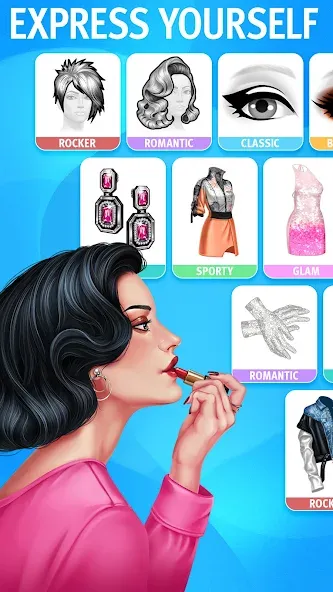 Pocket Styler: Fashion Stars (Покет Стайлер)  [МОД Бесконечные деньги] Screenshot 4