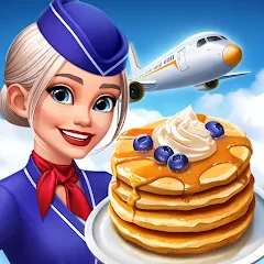 Взлом Airplane Chefs - Cooking Game (Эйрплейн Чефз)  [МОД Меню] - последняя версия apk на Андроид