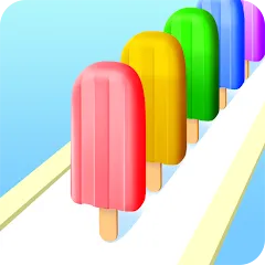 Взломанная Popsicle Stack (Попсикл Стэк)  [МОД Mega Pack] - последняя версия apk на Андроид