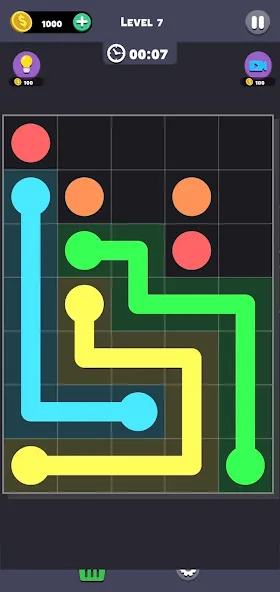 Same Color: Connect Two Dots (Сейм Колор Дот)  [МОД Unlimited Money] Screenshot 4