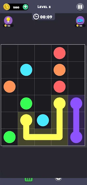 Same Color: Connect Two Dots (Сейм Колор Дот)  [МОД Unlimited Money] Screenshot 5