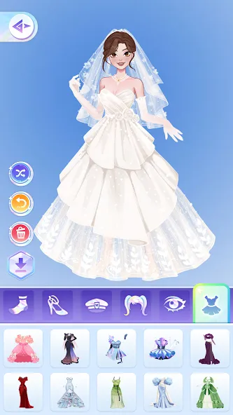 YoYa: Dress Up Fashion Girl (ЙоЯ)  [МОД Бесконечные монеты] Screenshot 3